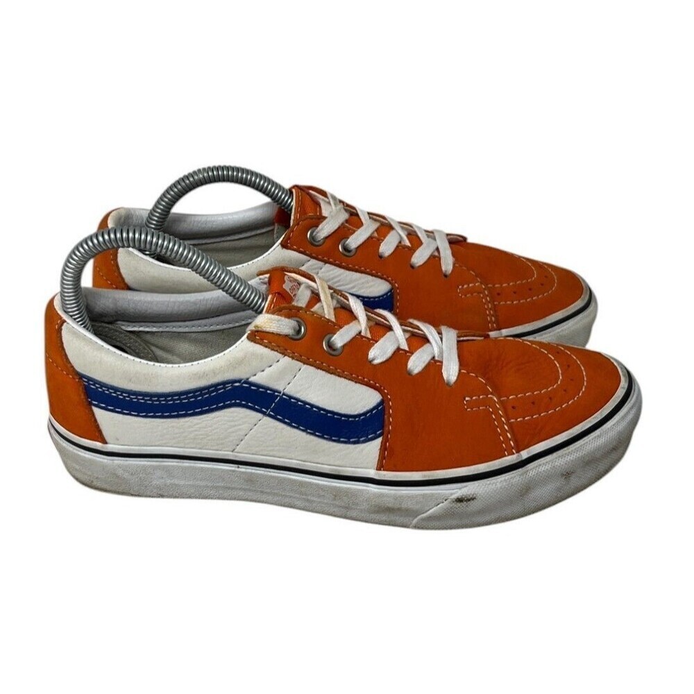 Vans Shoes Men's Size 7 Women's 8.5 Orange Skate Sk8 Sneakers Lace Up